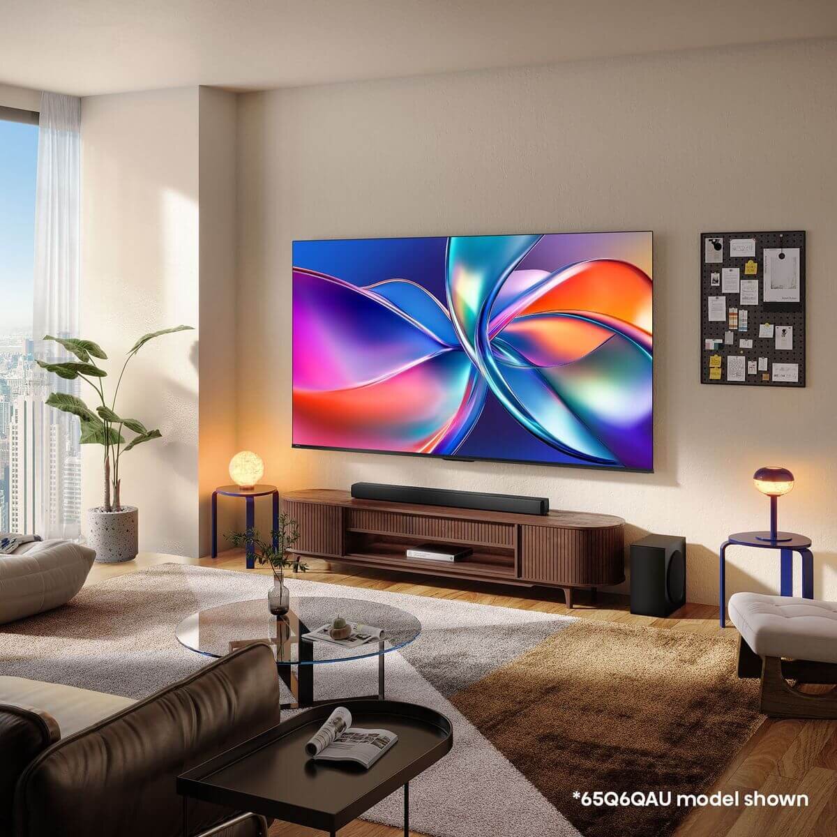 Hisense 50 Inch Q6QAU 4K Smart QLED TV 50Q6QAU [2025]