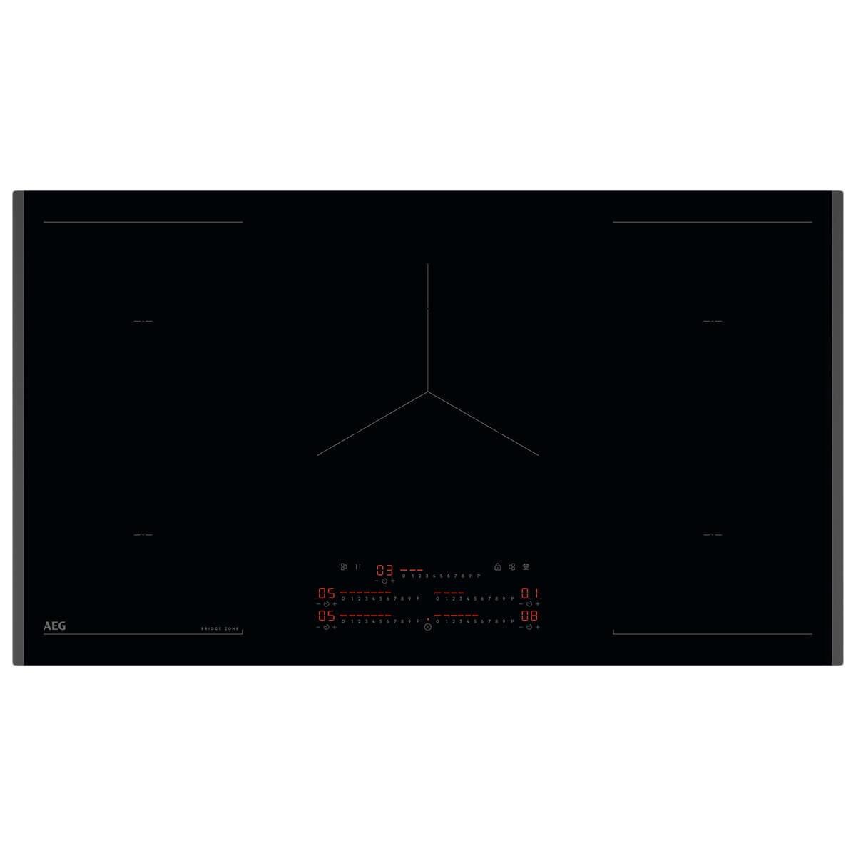 AEG 90cm 6000 Series 5 Zone Induction Cooktop With ProCook NIK95N00FB