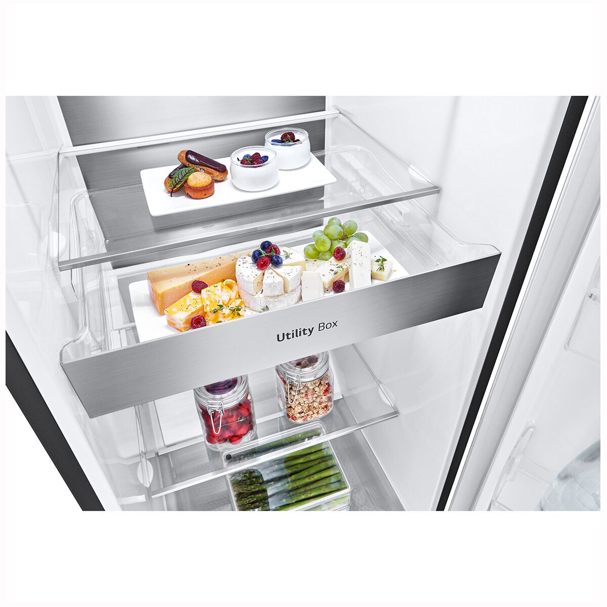 LG 386L Upright Fridge Matte Black GP-R386MBL — product image 17