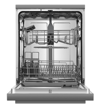 Haier 60cm Freestanding Dishwasher Satina Silver HDW15F2S1 – gallery image 8