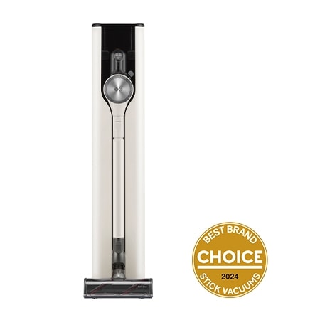 LG CordZero Auto Handstick Vacuum with Auto-Empty Tower Beige A9T-AUTO – image 1