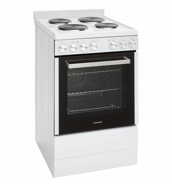 Euromaid 54cm Electric Freestanding Oven White EFS54FC-SEW