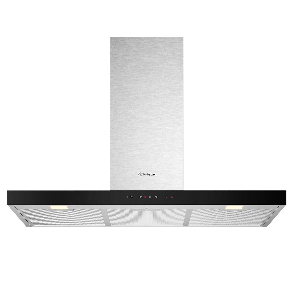 Westinghouse 90cm Canopy Rangehood with Hob2Hood Mark Resistant Stainless Steel WRC924SD