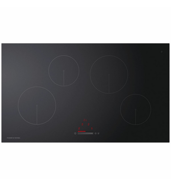Fisher & Paykel Series 5 90cm Four Zone Induction Cooktop Black Glass CI904CTB1