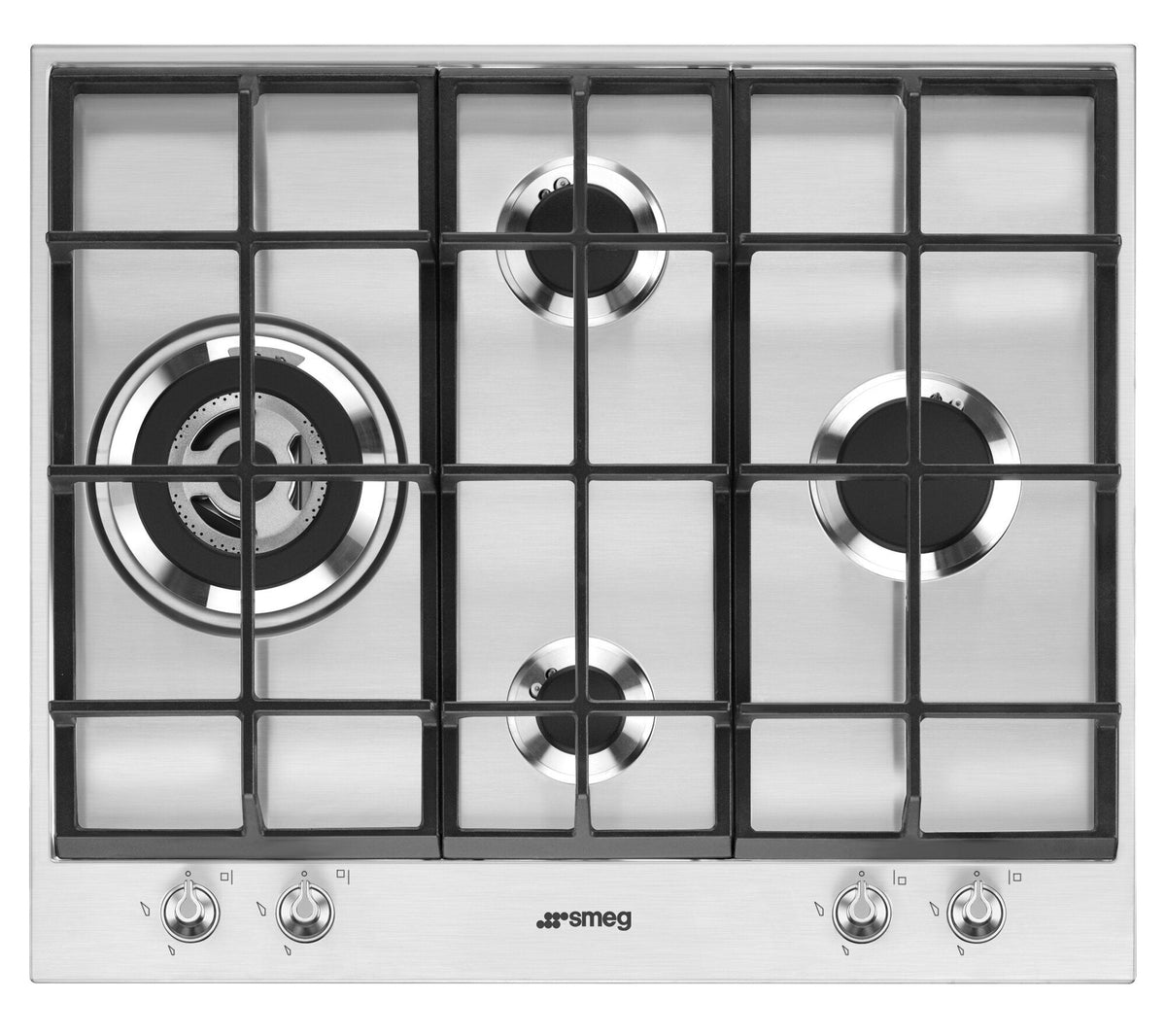 Smeg 60cm Linea Aesthetic Natural Gas Cooktop PX164LAU