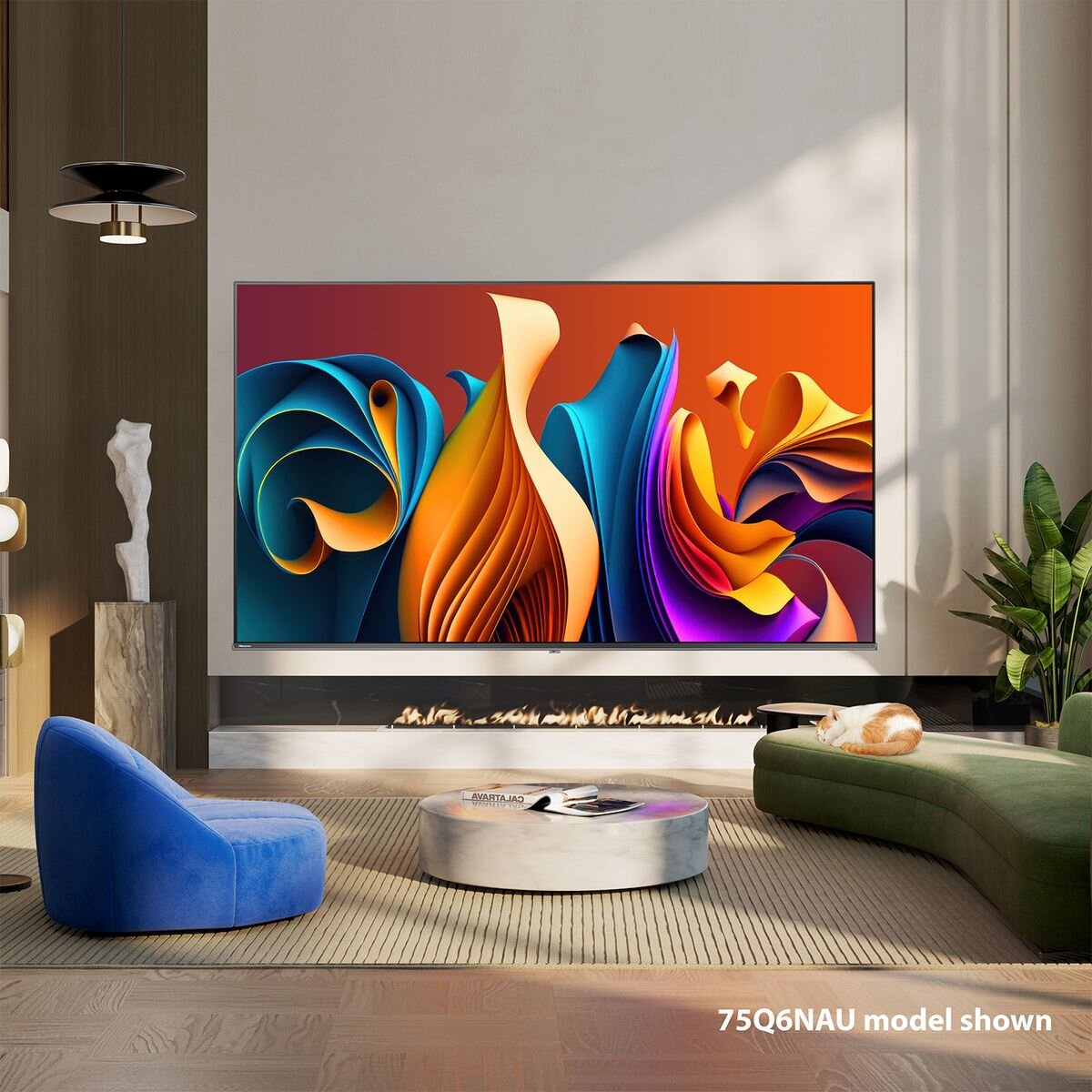 Hisense 50 Inch Q6NAU 4K QLED Smart TV 50Q6NAU