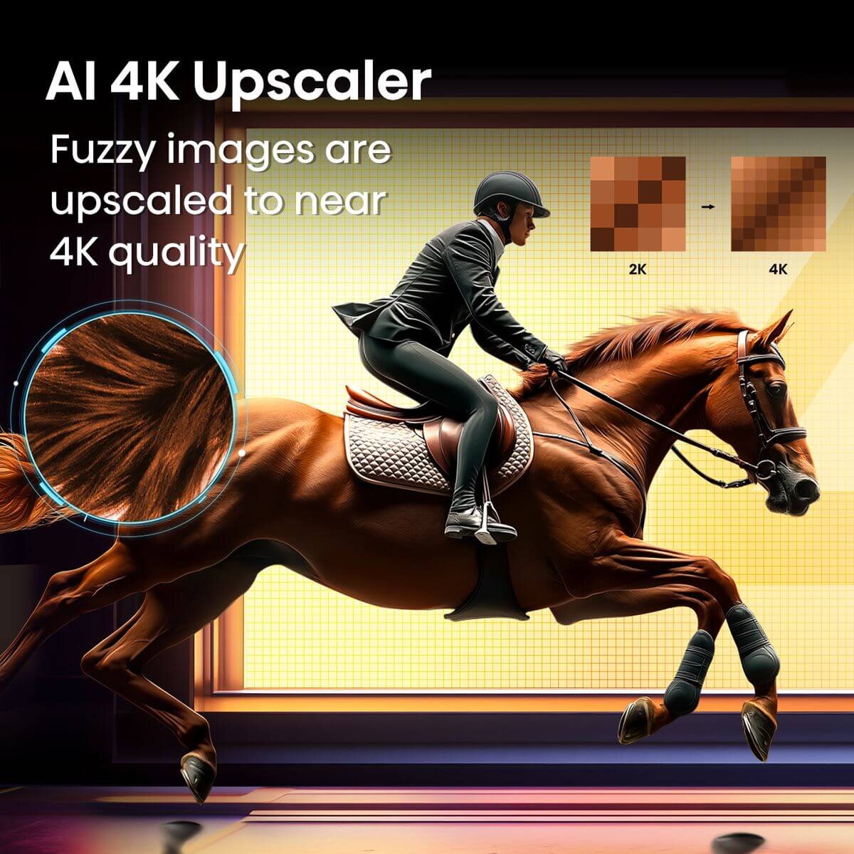Hisense 50 Inch Q6QAU 4K Smart QLED TV 50Q6QAU [2025]