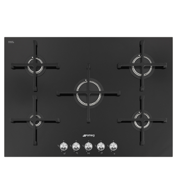 Smeg 72cm Linea Aesthetic Natural Gas Cooktop PV175CN2AU