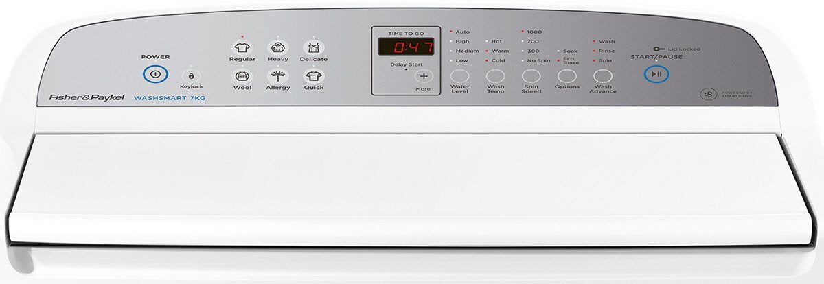 Fisher & Paykel Series 5 7kg Top Load Washing Machine WA7060G2