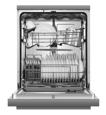 Haier 60cm Freestanding Dishwasher Satina Silver HDW15F2S1 – gallery image 9