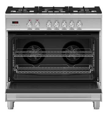 Fisher & Paykel 90cm Series 5 Freestanding Dual Fuel Cooker Stainless Steel OR90SCG1X1