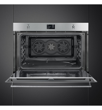 Smeg 90cm Classic Aesthetic Pyrolytic Built-In Oven SFP9395X1