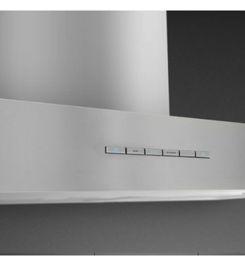 Smeg 60cm Wall Mount Stainless Steel Canopy Rangehood KBTAU600XE