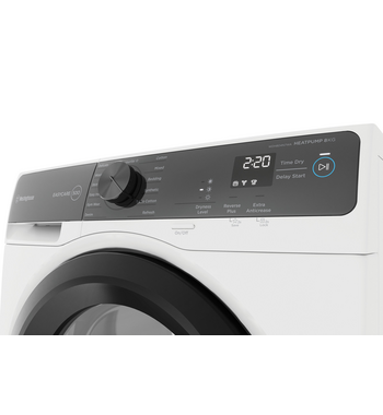 Westinghouse 8kg EasyCare 500 Heat Pump Dryer WDH804N7WA