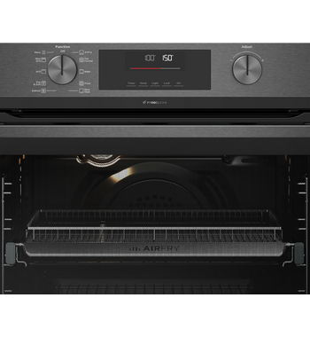 Westinghouse 60cm Multi-Function Pyrolytic Oven with AirFry Dark Stainless Steel WVEP6716DD – gallery image 3