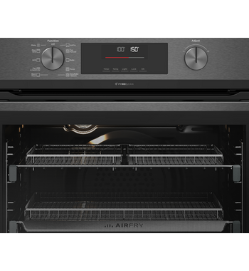Westinghouse 60cm Pyrolytic Oven with AirFry and SteamBake Dark Stainless Steel WVEP6717DD