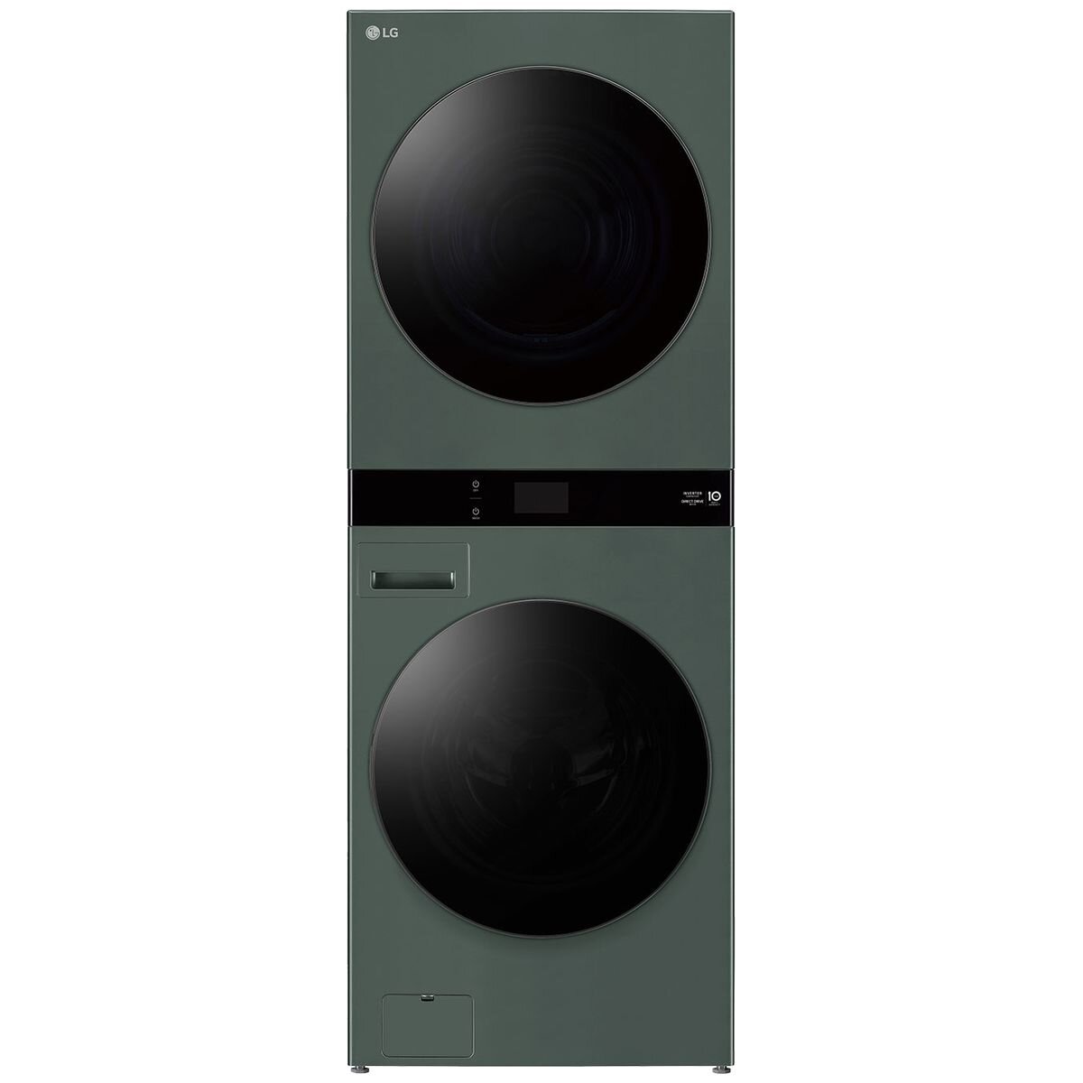 LG WashTower 19/10kg All-In-One Stacked Washer Dryer Forest Green WWT-1910FGX