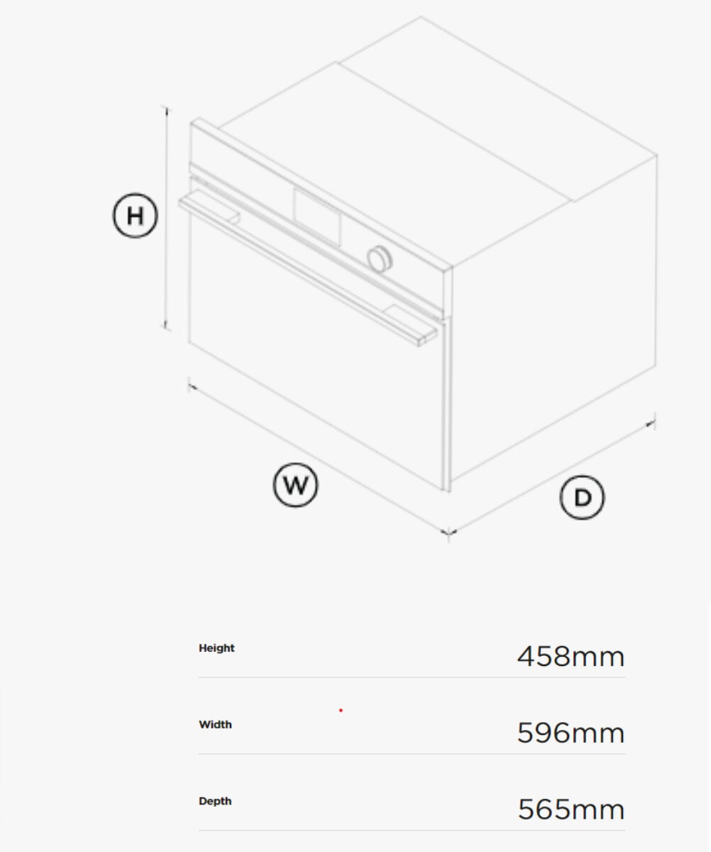 Fisher & Paykel Combi Microwave Oven OM60NDTDX1 – view 3