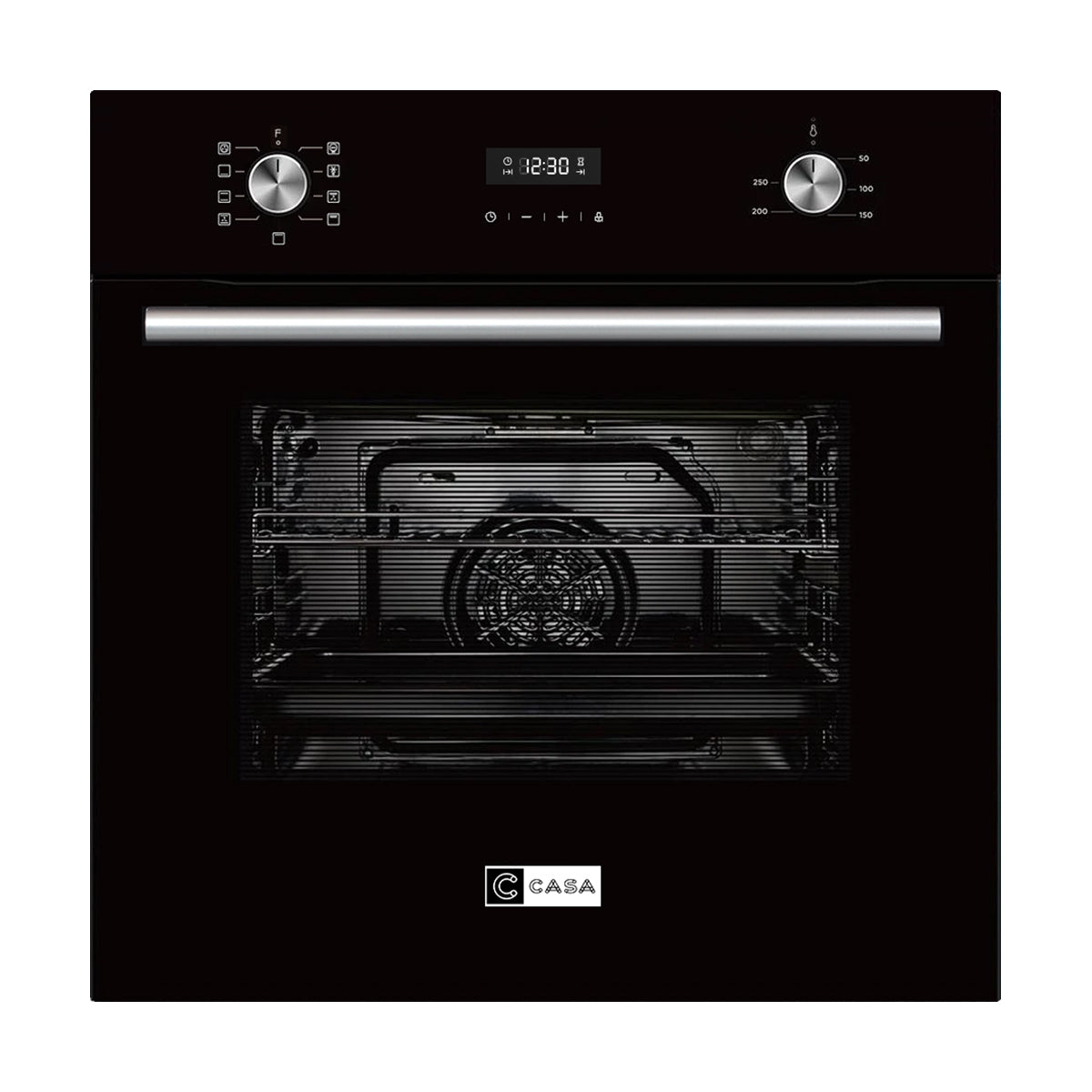 Casa 60cm Electric Wall Oven with Digital Timer CA60ED