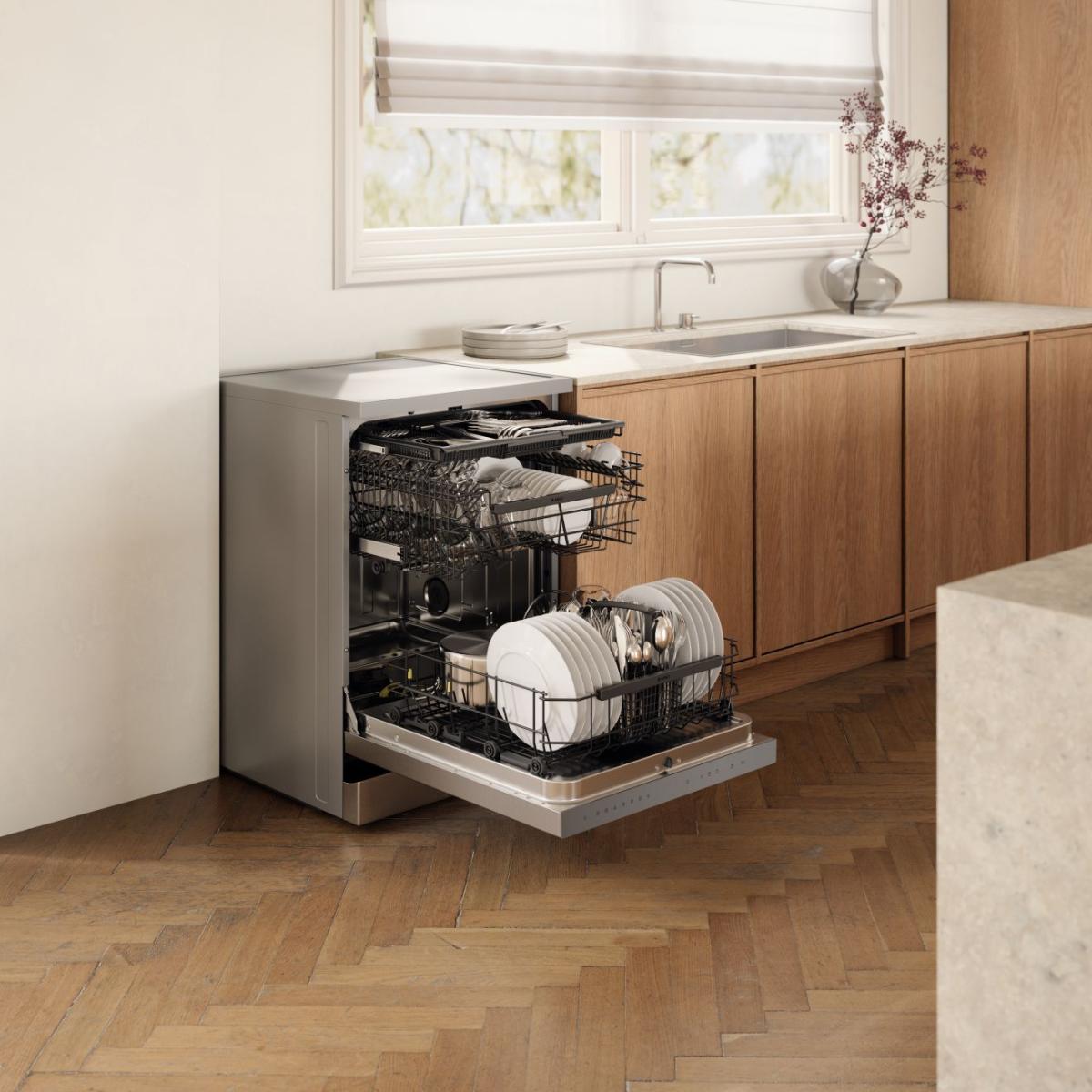 ASKO HDFS143B.S 60cm Freestanding Dishwasher Stainless Steel