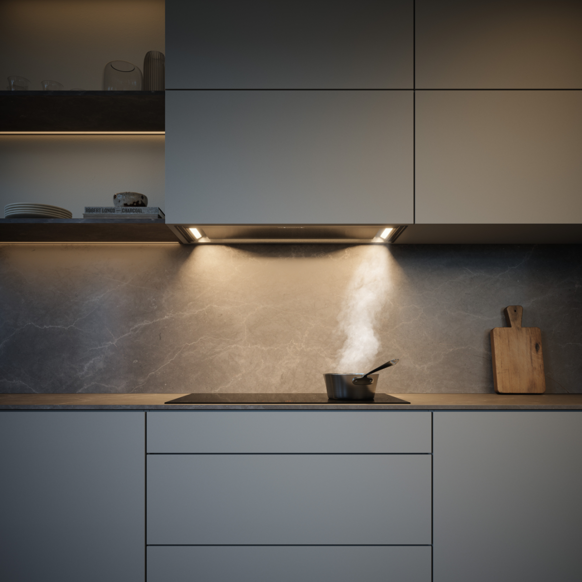 ASKO 86cm Concealed Undermount Rangehood CBB861SSC