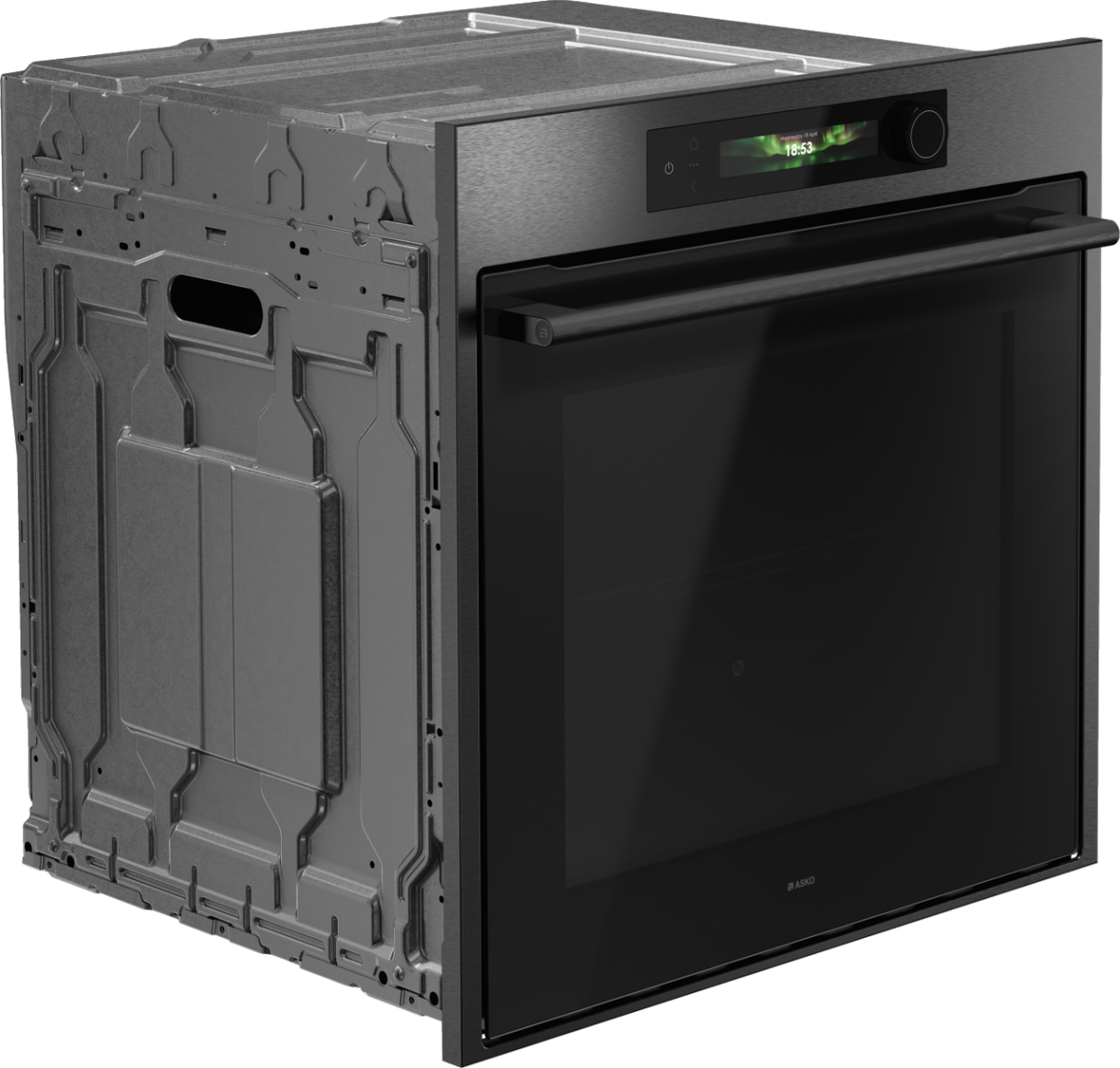 ASKO 60cm Pyrolytic Oven OTP66BSH Black
