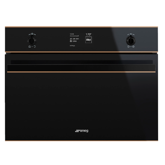 Smeg 45cm Dolce Stil Novo Compact Speed Oven SFA4603MCNR