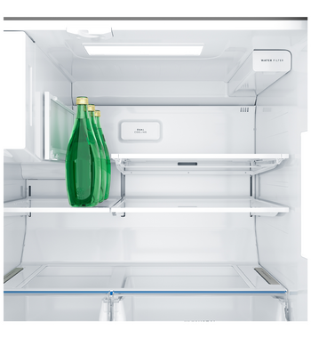 Westinghouse 609L Quad Door Fridge with Ice and Water Door Dispenser Matte Black WQE6170BB