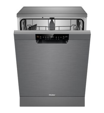 Haier 60cm Freestanding Dishwasher Satina Silver HDW15F2S1 – gallery image 3