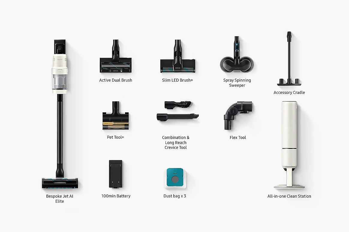 Samsung Bespoke Jet AI 280W Cordless Stick Vacuum VS28C9769QG