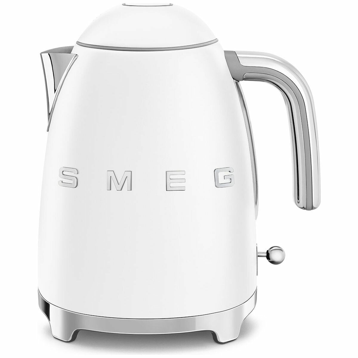 Smeg 50s Retro Style Electric Aesthetic Kettle Matte White KLF03WHMAU