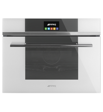 Smeg 45cm Linea Aesthetic Compact Combi-Steam Oven SFA4104VCB – product image