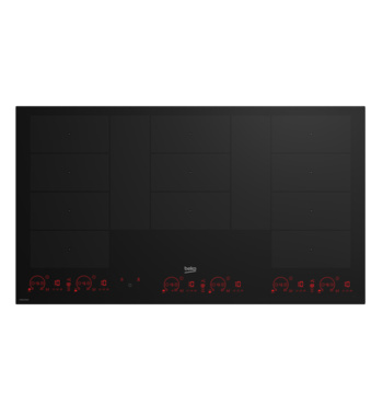 Beko 90cm Built-In Flexy Induction Cooktop with Luminous Control BCT904IG
