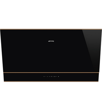 Smeg 90cm Dolce Stil NOVO Vertical Rangehood KV694R