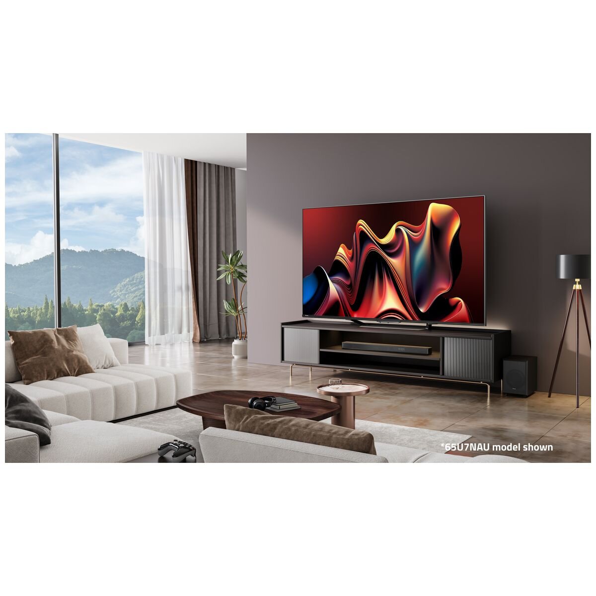 Hisense 65 Inch U7N ULED 4K Mini LED Smart TV 65U7NAU