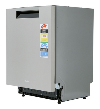 Haier 60cm Built Under Dishwasher with Steam Satina Silver HDW15U3S1 – image 3