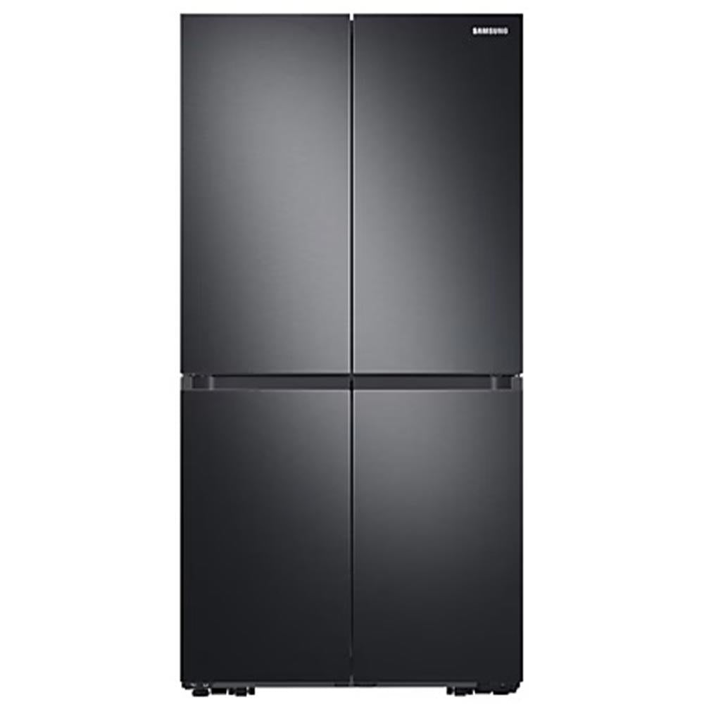Samsung 647L 4 Door French Door Fridge with Beverage Centre - Matte Black SRF9100BB